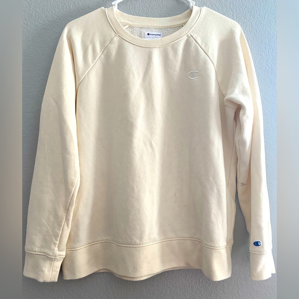 Champion Cream Sweater For Girls Size 14